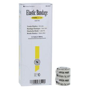 Stretch Bandage Elastic 2"x4.5yd Tan Non-Sterile 10/Bx