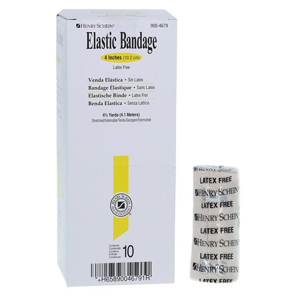 Stretch Bandage Elastic 4"x4.5yd Tan Non-Sterile 10/Bx
