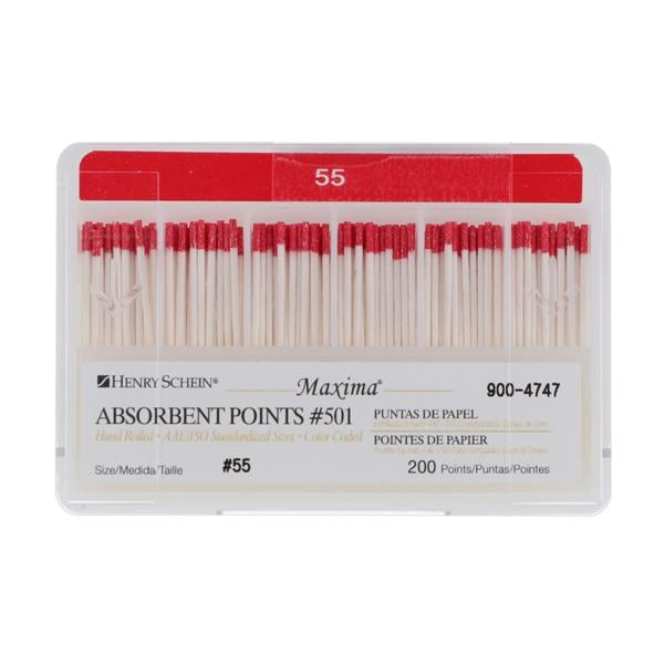 Maxima Absorbent Points Size 55 #501 200/Bx