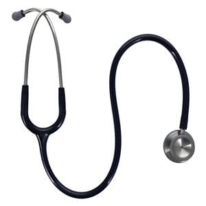 Henry Schein Adscope Clinician Stethoscope Reusable Adult Navy PVC Tubing Ea, 10 EA/CA