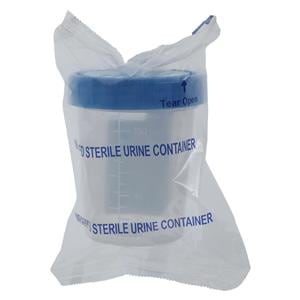 Specimen Container 4oz Sterile Individually Wrapped 100/Ca