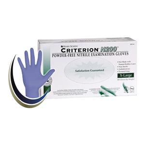 Criterion N200 Nitrile Exam Gloves X-Large Standard Blue Non-Sterile