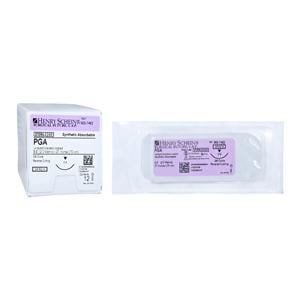 Suture 3-0 27" Polyglycolic Acid Braid C-6 Undyed 12/Bx