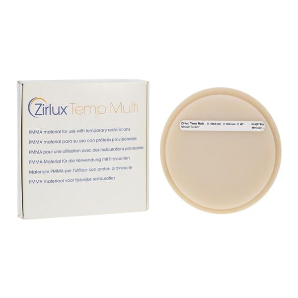 Zirlux Temp Multilayer PMMA Disc A1 100x16 Ea