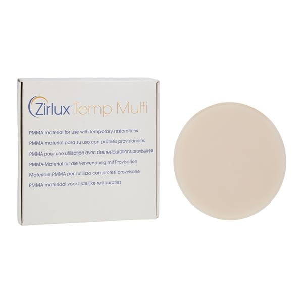 Zirlux Temp Multilayer PMMA Disc B1 98x12 Ea