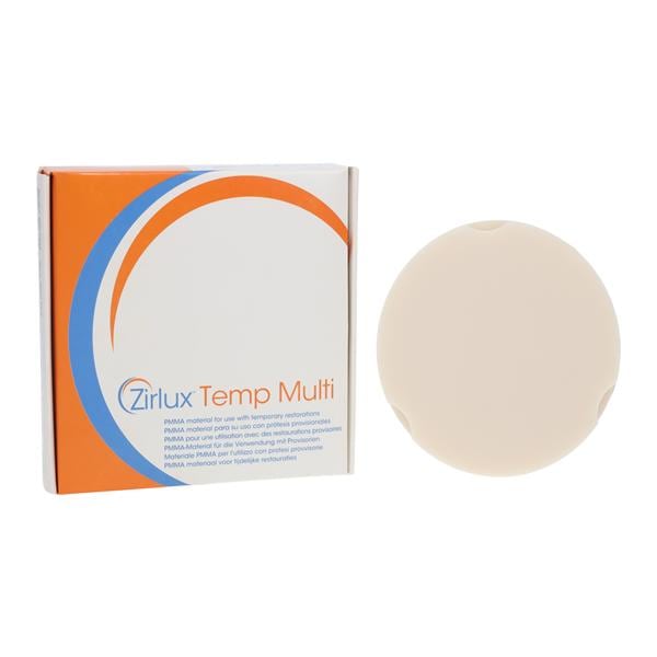 Zirlux Temp Multilayer PMMA Disc BL 95x20 Ea