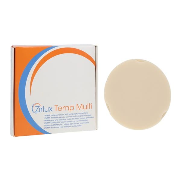 Zirlux Temp Multilayer PMMA Disc B1 98x20 Ea