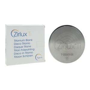 Zirlux TI Metal Disc Ea