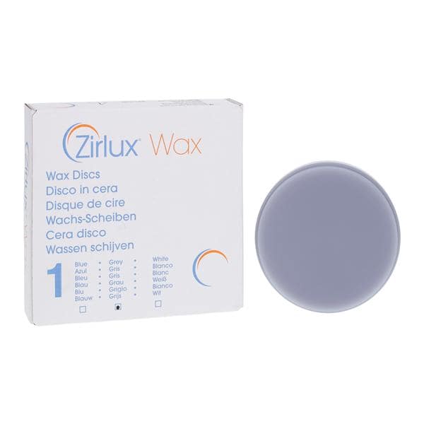 Zirlux Wax Disc Grey 98.5x20 Ea