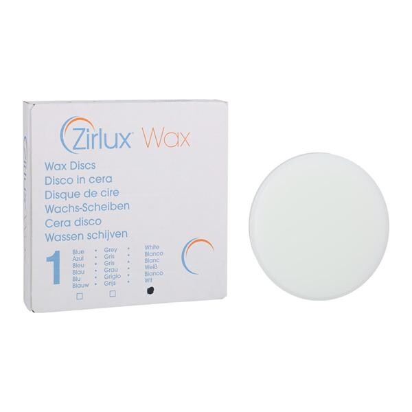 Zirlux Wax Disc White 100x16 Ea