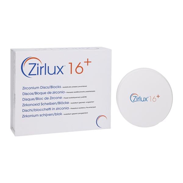 Zirlux 16+ Zirconia Disc A1 98x20 Ea