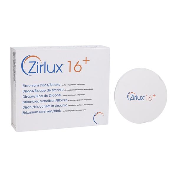 Zirlux 16+ Zirconia Disc A1 95x16 Ea