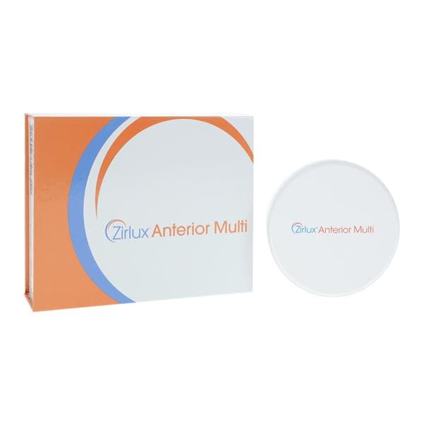 Zirlux Anterior Multi Zirconia Disc C2 98x25 Ea