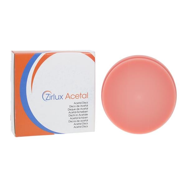 Zirlux Acetal Polymer Disc Pink 98x25 Ea