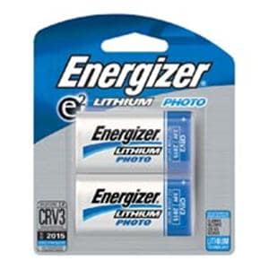 Energizer CRV 3-Volt Photo Lithium Batteries 2/Pack 1/PK