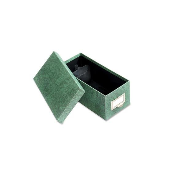 Globe-Weis 90% Recycled Index Card Tray 3"x5" Green 1/PK