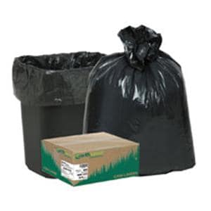 Bag Trash Slim Jim 23gal Plastic 28x45 Black 100/Ca