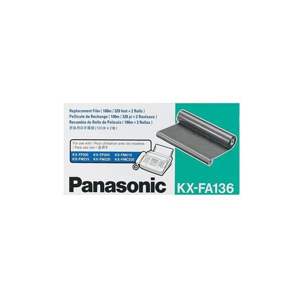 Panasonic KX-FA136 Black Imaging Film Refills 2/Pack 2/Pk