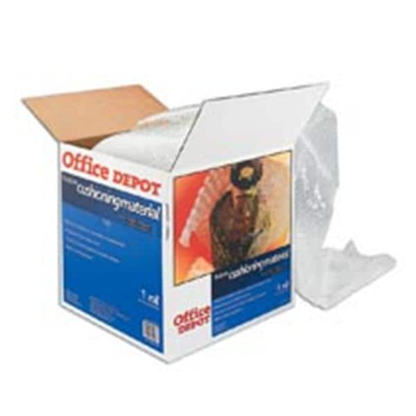 Office Depot Brand Bubble Roll 3/16" Thick Clear 12" x 75' 1/PK
