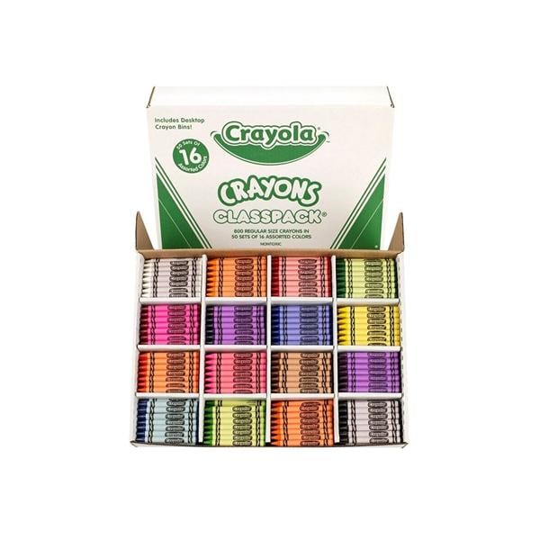 Crayola Classpack Standard Crayons 8 Assorted Colors 8/Pk