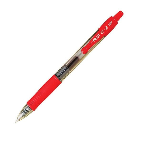 G-2 Gel Pen Extra Fine Point 0.5 mm Red 12/Pack 12/Pk
