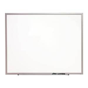 Magnetic Porcelain Dry-Erase Board Aluminum Frame 3 ft x 4 ft 1/PK