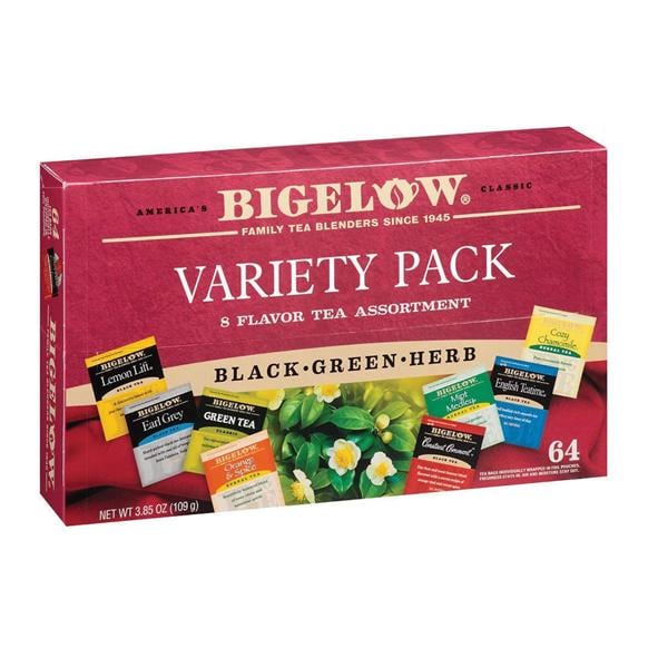 Bigelow Fine Tea And Herb Tea Gift Box Box Of 64 64/Bx
