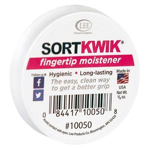 Lee Sortkwik 50% Recycled Hygienic Fingertip Moisteners 0.63 Oz 1/PK