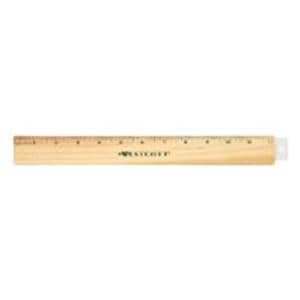 Westcott Wood Ruler Double Edge 12" 1/PK