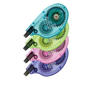 Tombow Mono Correction Tape Retro Colors 94 in 4/Pack 4/Pk