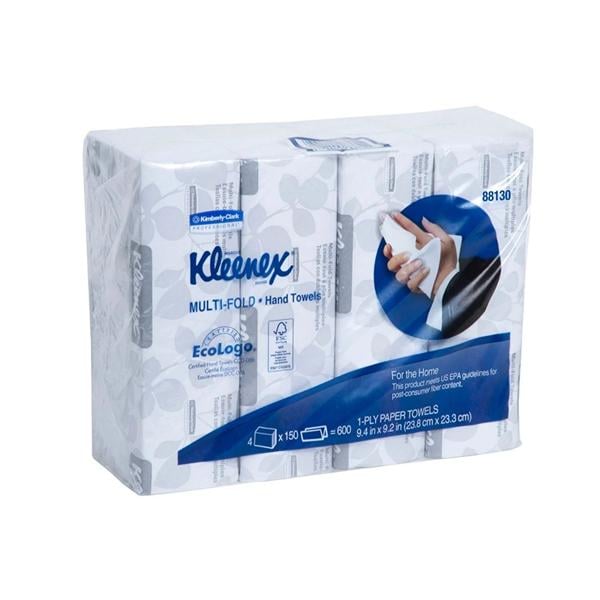 Kleenex Multi-Fold Hand Towels 150 Towels/Sleeve 4/Pack 4slv/Pk