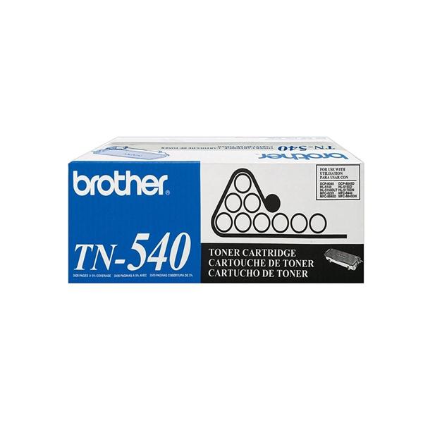 Brother TN-540 Black Toner Cartridge Ea