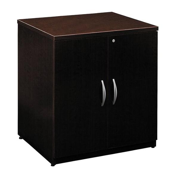 Furniture Components Collection 30in Storage Cabinet Mocha Cherry Ea