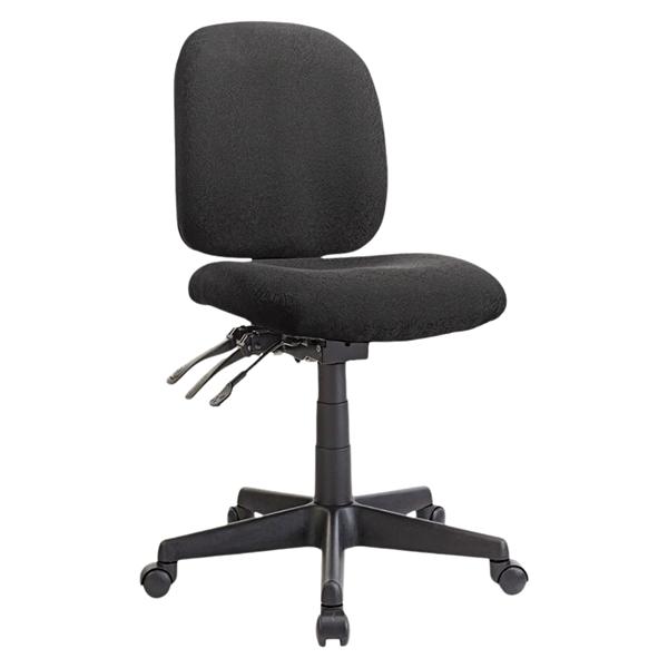 WorkPro Mobility Multifunction Fabric Task Chair Black/Black Ea