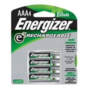 Energizer Rechargeable NiMH AAA Batteries 4/Pack 4/Pk
