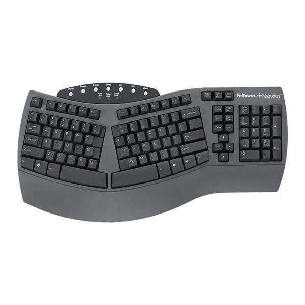 fellowes smart design keyboard with microban