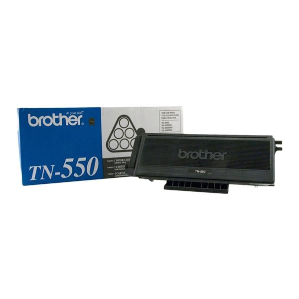 Brother TN-550 Black Toner Cartridge Ea