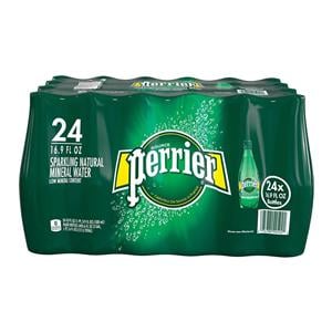 Perrier Sparkling Natural Mineral Water 16.9 Oz 24/Bx