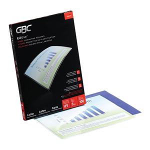 Laminating Pouches Letter Size 3 Mil 11.5 in x 9 in 100/Pack 100/Bx