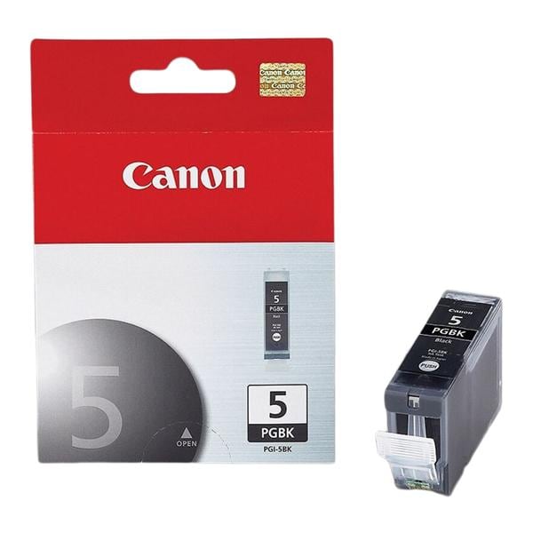 Canon PGI-5BK ChromaLife 100 Black Ink Cartridge (0628B002AA) Ea