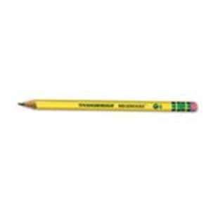 Ticonderoga Noir Black Wood Pencils #2 Soft Lead 12/Pack 12/Pk