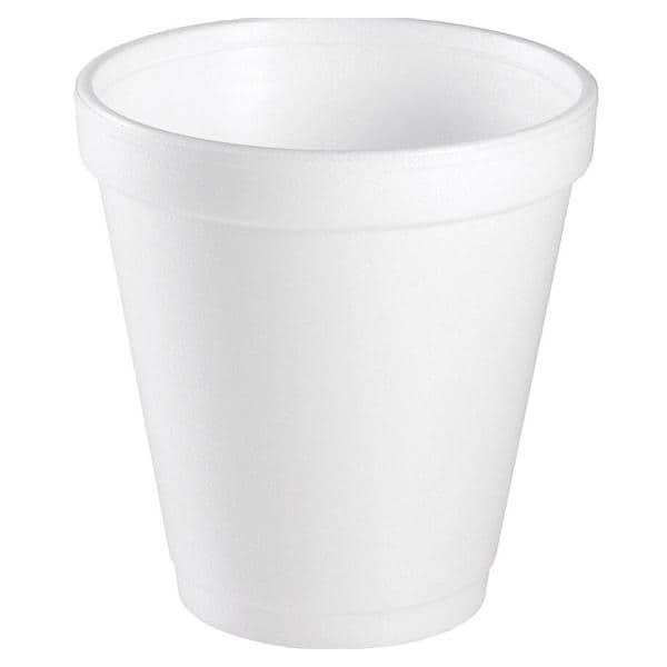 Dart Insulated Foam Drinking Cups 8 oz 1000/Ca Each 1000/Ca