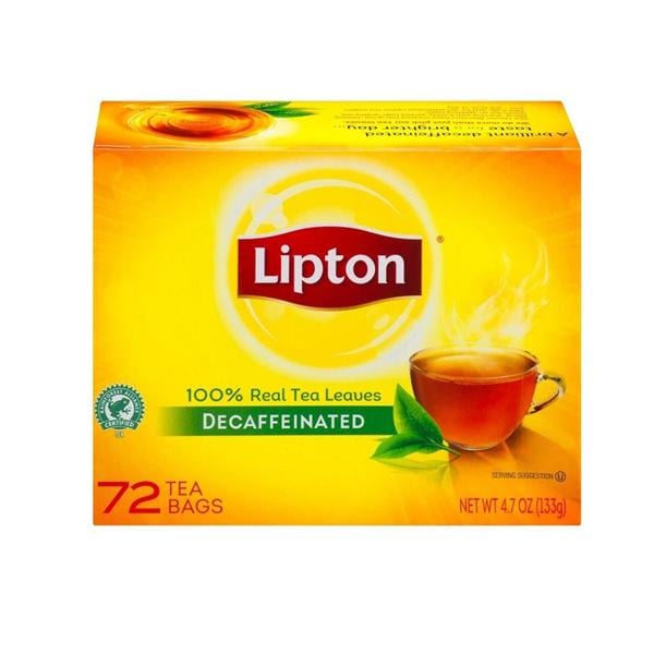 Lipton Decaf Tea Bags Box Of 72 72/Bx