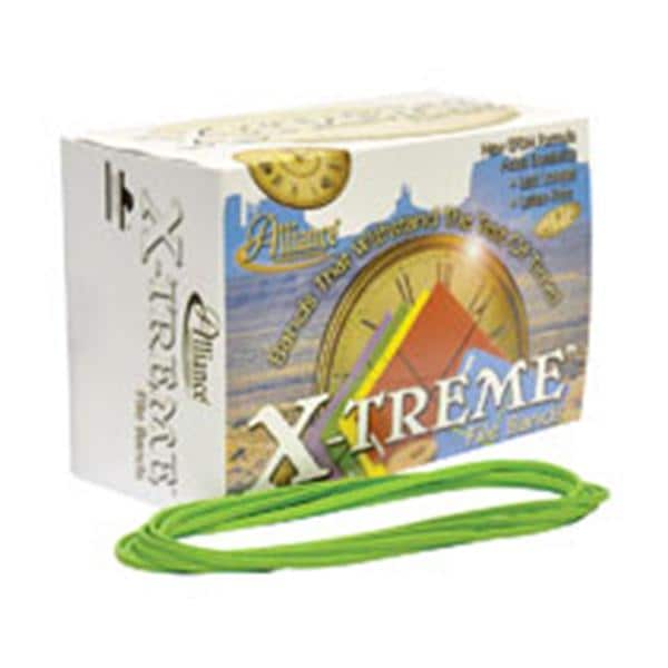 Alliance Rubber X-Treme File Bands Lime Green Ea