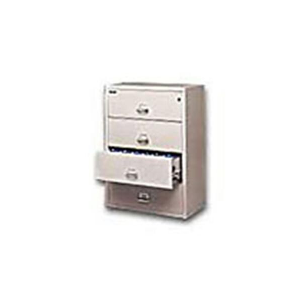 Fireking Ul 1 Hour Lateral File 4 Drawers Platinum Ea Henry