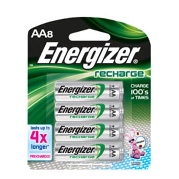 Energizer Rechargeable NiMH AA Batteries 8/Pack 8/Pk