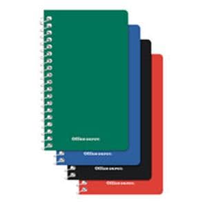Wirebound Side-Opening Memo Books 3 in x 5 in Assorted 3/Pack 3/Pk