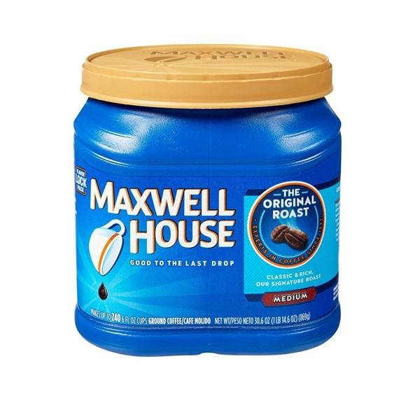 Maxwell House Coffee 30.6 Oz Container Ea