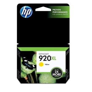 HP 920XL Yellow Original Ink Cartridge (CD974AN) Ea