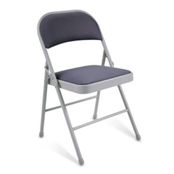 realspace upholstered padded folding chair